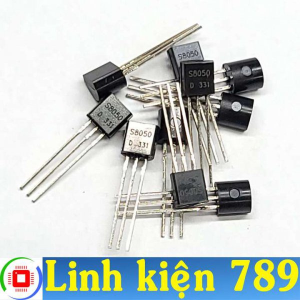 S8050 Transistor NPN 0.5A 40V TO-92 (3 con)